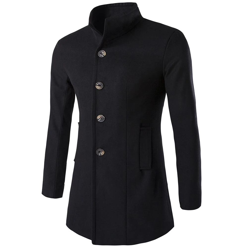 Coat Jacket For Autumn For Winter Jacket Long Sleeve Mens Office Outwear Overcoat Trench Coat Winter Warm Comfy
Coat Jacket For Autumn For Winter Jacket Long Sleeve Mens Office Outwear Overcoat Trench Coat Winter Warm Comfy