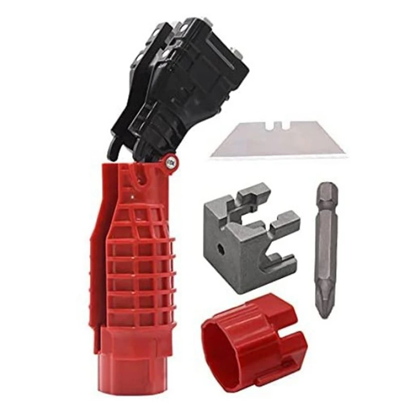 Faucet And Sink Installer Plumbing Tools, Screwdriver Bit For Small Spaces Under Sink Kitchen Bathroom Toilet
Faucet And Sink Installer Plumbing Tools, Screwdriver Bit For Small Spaces Under Sink Kitchen Bathroom Toilet