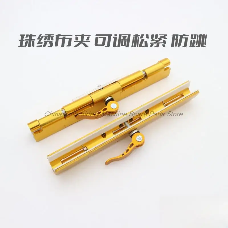 1PCS Pearl Embroidery Cloth Clip Adjustable Elastic Aluminum Alloy Clip Bead Imitation Cotton Anti-Jump Golden Yellow 25cm Clip
1PCS Pearl Embroidery Cloth Clip Adjustable Elastic Aluminum Alloy Clip Bead Imitation Cotton Anti-Jump Golden Yellow 25cm Clip