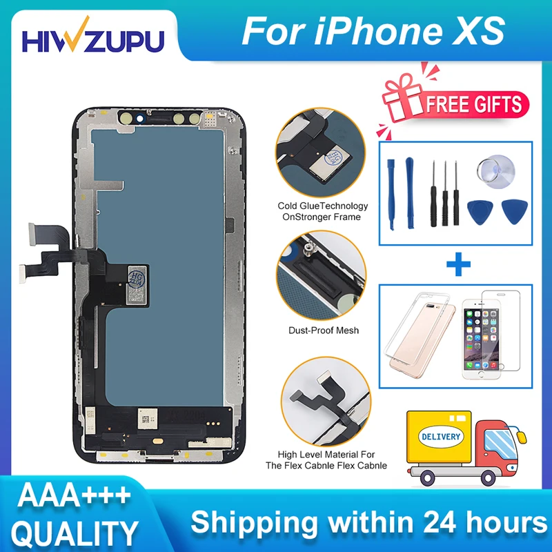 Оригинальный OLED-дисплей HIWZUPU для IPhone XS, сменный экран для IPhone X XR, ЖК-дигитайзер в сборе с инструментами, бесплатная доставка
Оригинальный OLED-дисплей HIWZUPU для IPhone XS, сменный экран для IPhone X XR, ЖК-дигитайзер в сборе с инструментами, бесплатная доставка