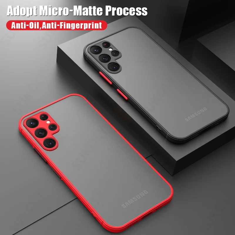 Case For Samsung Galaxy S23 Ultra S22 Ultra S21 FE S20 FE M52 5G A13 A33 A53 A32 A52 A72 A51 A71 Shockproof Matte Acrylic Covers
Case For Samsung Galaxy S23 Ultra S22 Ultra S21 FE S20 FE M52 5G A13 A33 A53 A32 A52 A72 A51 A71 Shockproof Matte Acrylic Covers