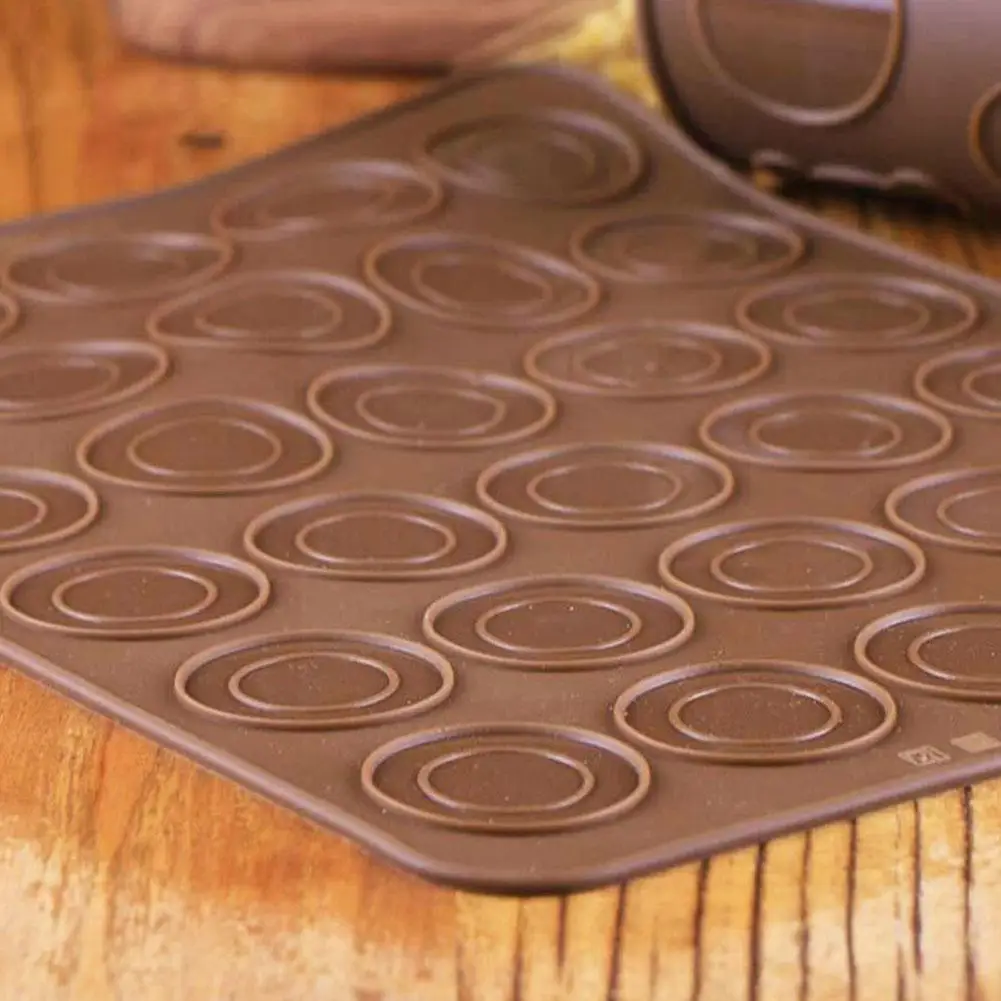 30 Gat Siliconen Pad Oven Macaron Siliconen Anti-aanbaklaag Mat Tools Bakken Cake Pad Bakken Pan Bakken Gebak C4P0
30 Gat Siliconen Pad Oven Macaron Siliconen Anti-aanbaklaag Mat Tools Bakken Cake Pad Bakken Pan Bakken Gebak C4P0