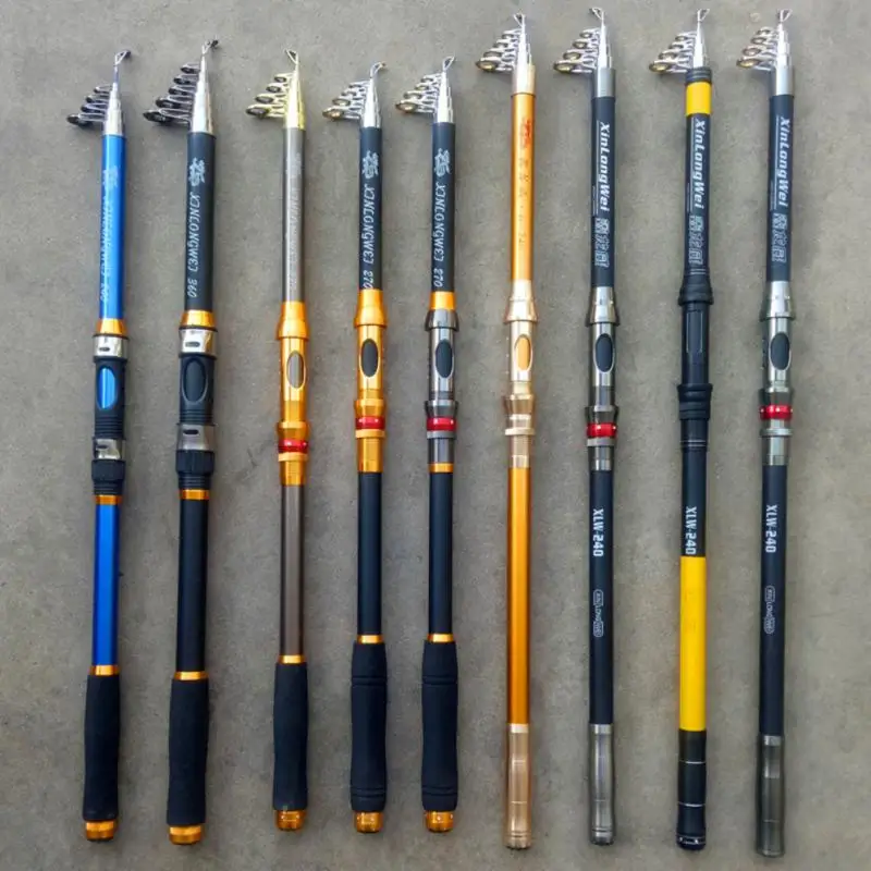 Professional 2.1M-3.6M Carbon Fiber Telescopic Fishing Rod Portable Spinning Fishing Rod Pole Travel Sea Boat Fishing Rod
Professional 2.1M-3.6M Carbon Fiber Telescopic Fishing Rod Portable Spinning Fishing Rod Pole Travel Sea Boat Fishing Rod