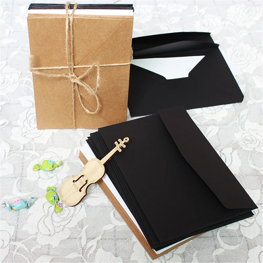 10pcs Retro Kraft Paper Envelope Wedding Invitation Card Letter Cover Greeting Card Party Scrapbooking Gifts Pure Color Paper
10pcs Retro Kraft Paper Envelope Wedding Invitation Card Letter Cover Greeting Card Party Scrapbooking Gifts Pure Color Paper