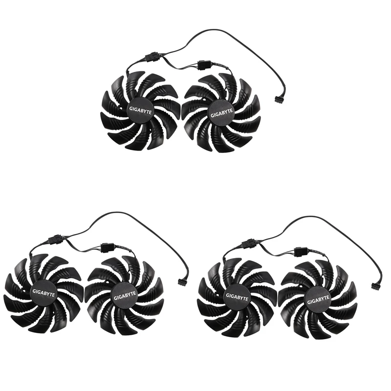 3X 88MM Graphics Video Card Fan Cooler T129215SU PLD09210S12HH For Gigabyte Geforce GTX 1050 1060 1070 Ti RX
3X 88MM Graphics Video Card Fan Cooler T129215SU PLD09210S12HH For Gigabyte Geforce GTX 1050 1060 1070 Ti RX