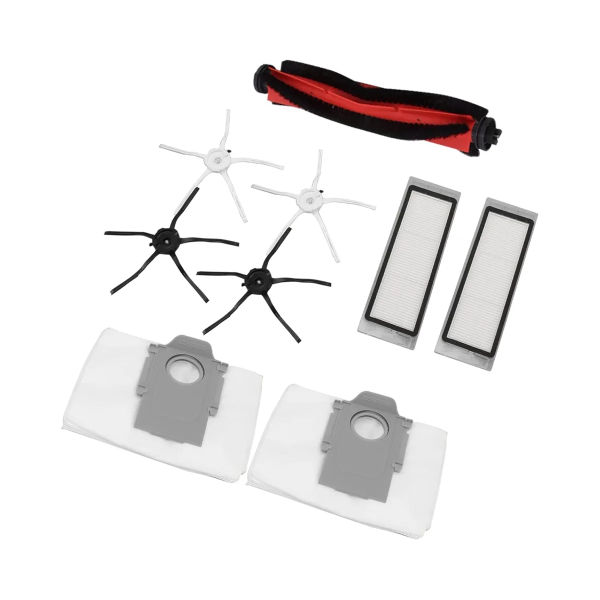 Accessories Kit for Q5 Robot Vacuum Cleaner Main Brush Side Brush Filter Dust Bag
Accessories Kit for Q5 Robot Vacuum Cleaner Main Brush Side Brush Filter Dust Bag