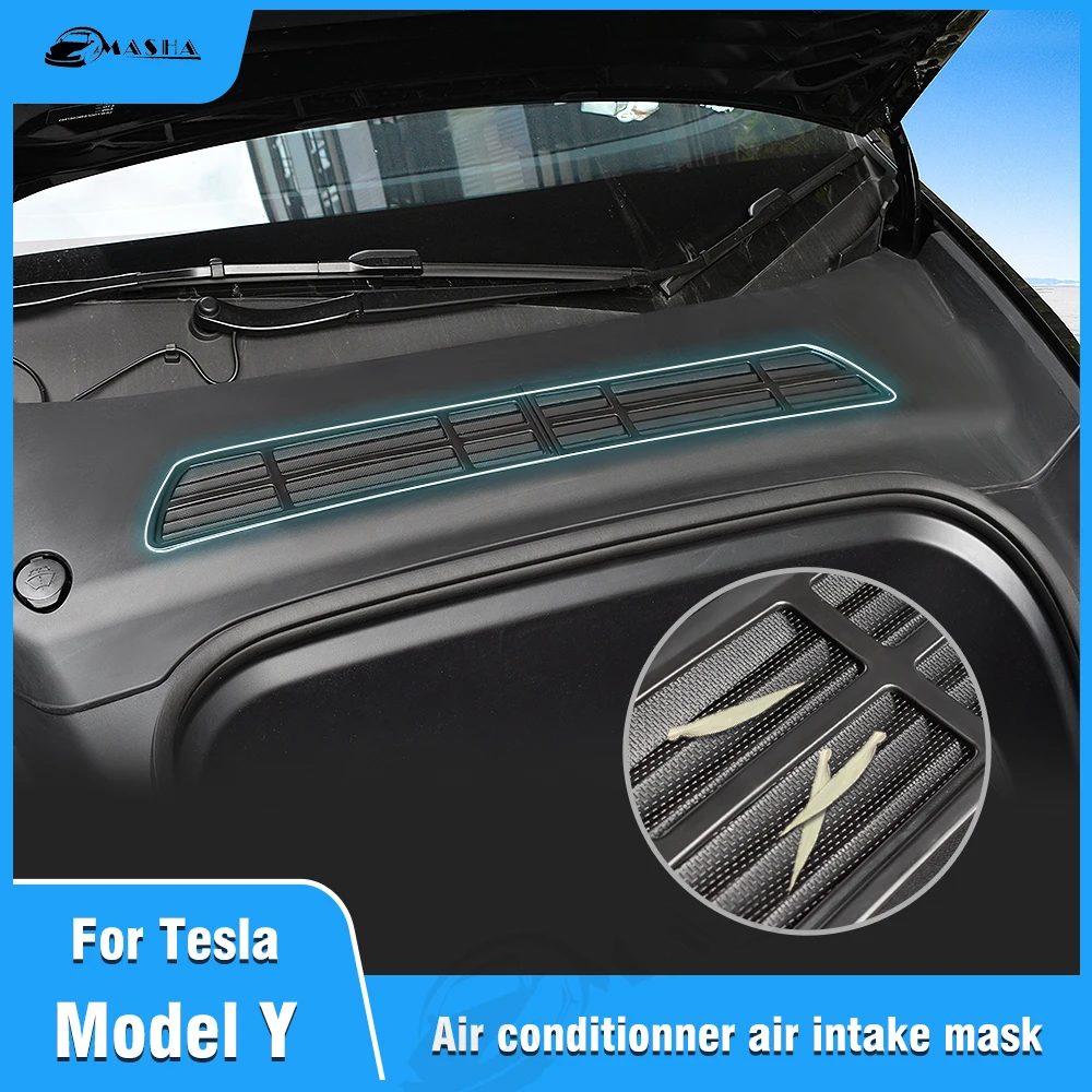 For Tesla Model Y 2021 2022 Air Inlet Anti-fouling Net Cover Protective Cover Insect Net Modification Accessories
For Tesla Model Y 2021 2022 Air Inlet Anti-fouling Net Cover Protective Cover Insect Net Modification Accessories