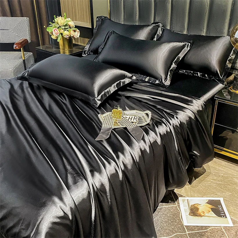 Комплект постельного белья Dreamreal из шелка и полиэстера
Комплект постельного белья Dreamreal из шелка и полиэстера