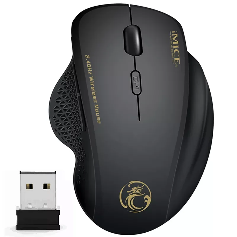 Wireless Mouse Ergonomic Computer Mouse PC Optical Mause with USB Receiver 6 buttons 2.4Ghz Wireless Mice 1600 DPI For Laptop
Wireless Mouse Ergonomic Computer Mouse PC Optical Mause with USB Receiver 6 buttons 2.4Ghz Wireless Mice 1600 DPI For Laptop