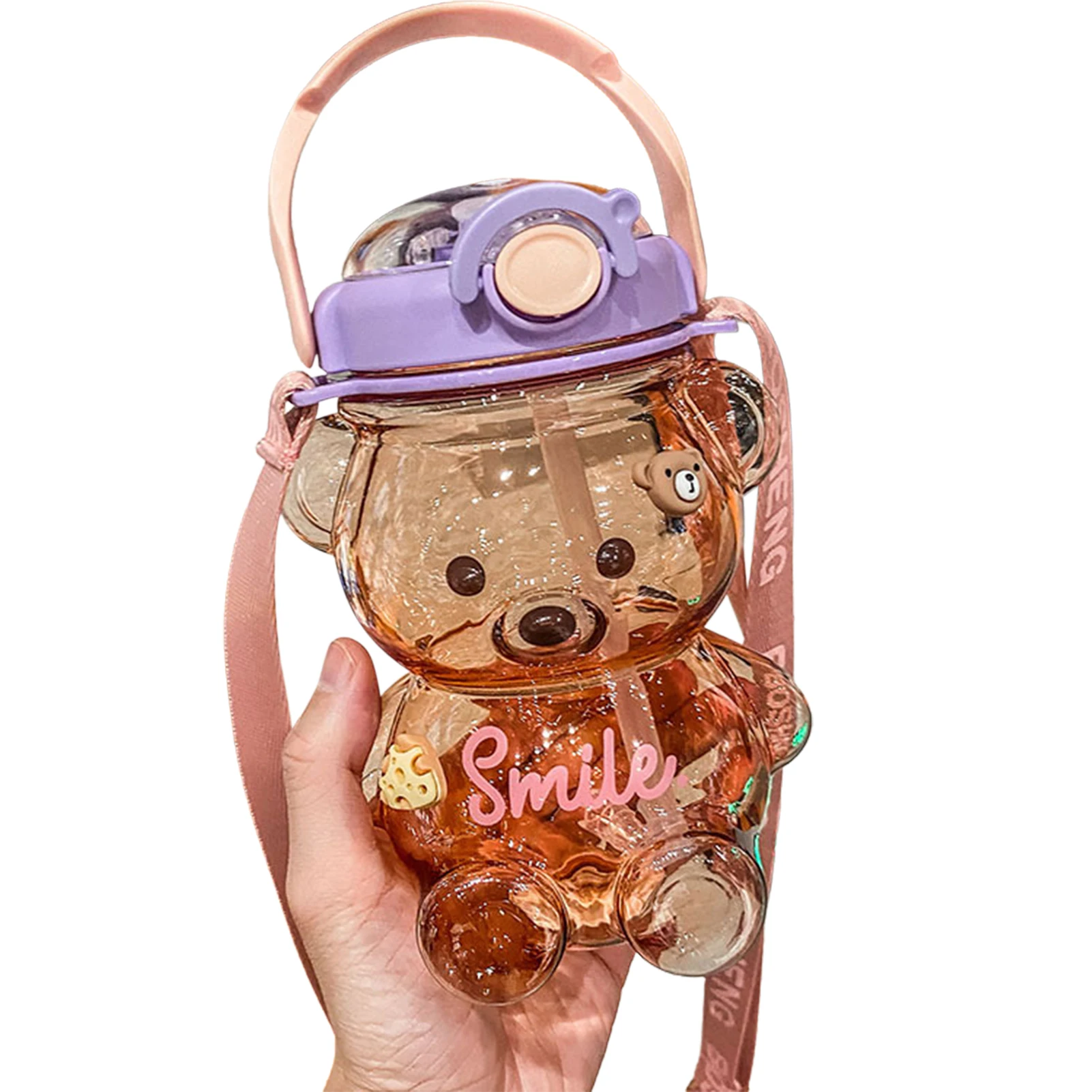 Cute Bear Drinks Bottle Cute Bear Straw Drinking Bottles Portable Cartoon Kids Water Bottle For Camping Shopping Hiking
Cute Bear Drinks Bottle Cute Bear Straw Drinking Bottles Portable Cartoon Kids Water Bottle For Camping Shopping Hiking