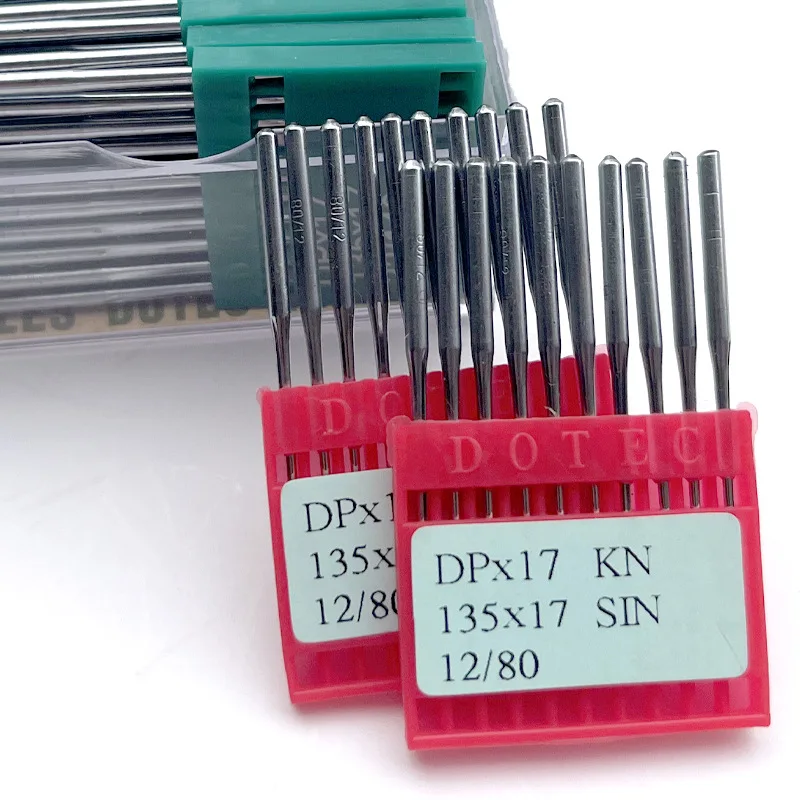 100pcs DOTEC DPx17 Needles Wholesale Thick Fabric Industrial Lockstitch Sewing Machine Accessories for BROTHER JUKI
100pcs DOTEC DPx17 Needles Wholesale Thick Fabric Industrial Lockstitch Sewing Machine Accessories for BROTHER JUKI