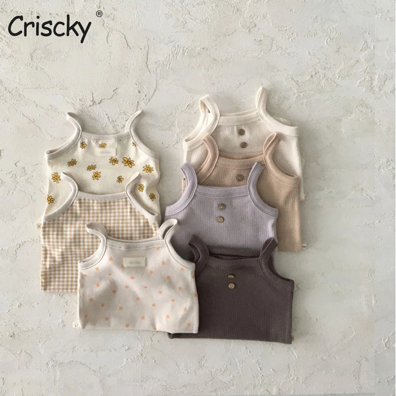 Criscky KoreanCute Baby Romper Infant Korean Style Floral Sleeveless Casual Jumpsuit Toddler Baby Girl Sweet Clothes
Criscky KoreanCute Baby Romper Infant Korean Style Floral Sleeveless Casual Jumpsuit Toddler Baby Girl Sweet Clothes