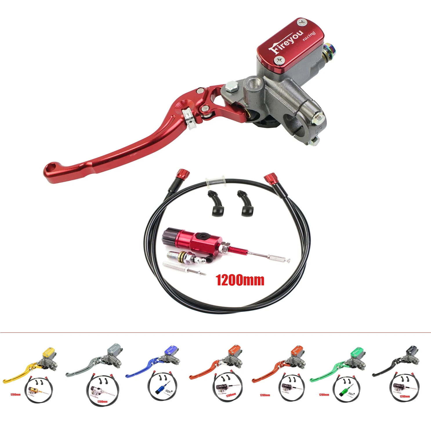 7/8" 22mm Motorcycle CNC Hydraulic Clutch Kit Lever Master Cylinder 125 ~ 250cc for HONDA YAMAHA DUCATI Aprilia Dirt Bike Moped
7/8" 22mm Motorcycle CNC Hydraulic Clutch Kit Lever Master Cylinder 125 ~ 250cc for HONDA YAMAHA DUCATI Aprilia Dirt Bike Moped
