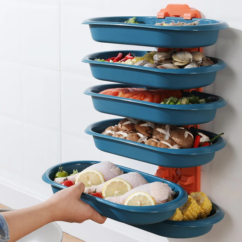 Kitchen Multi-Functional Side Dish Plate Superimposed Storage Free Punch Home Hot Pot Dish Plate Multi-Layer Preparation Dish
Kitchen Multi-Functional Side Dish Plate Superimposed Storage Free Punch Home Hot Pot Dish Plate Multi-Layer Preparation Dish