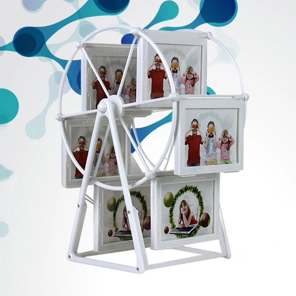 Creative Photo Frame Ferris Wheel Photo Frame Adorable Picture Frame Simple Photograph Frame for Home Wedding Family Frames
Creative Photo Frame Ferris Wheel Photo Frame Adorable Picture Frame Simple Photograph Frame for Home Wedding Family Frames