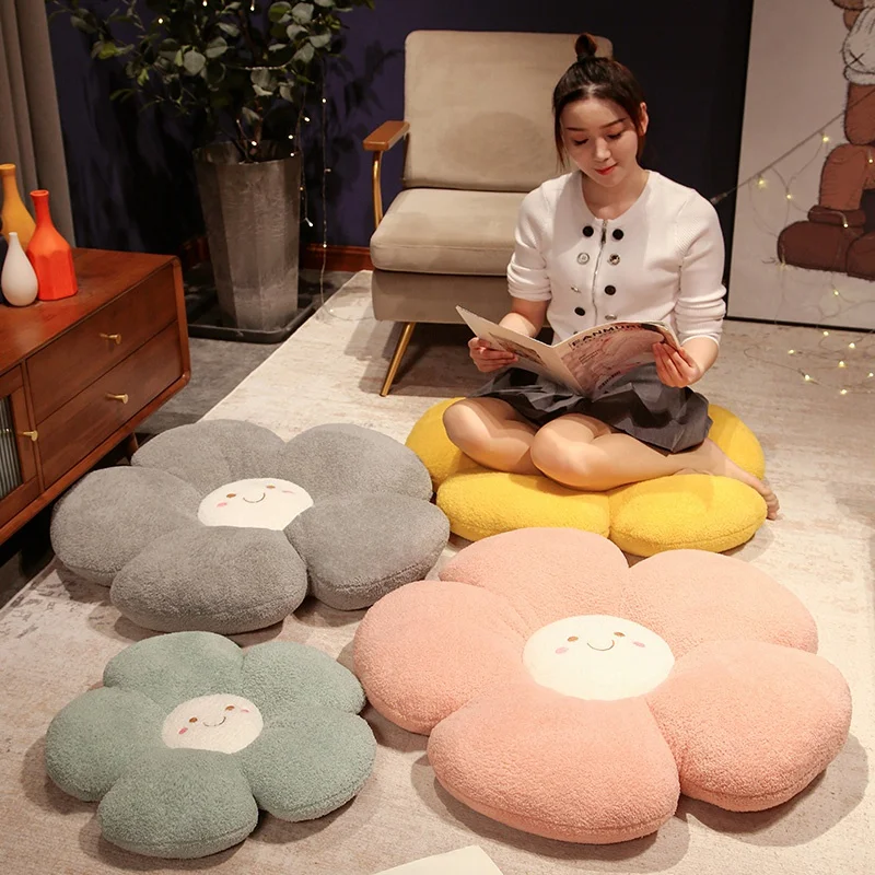 45/70cm Soft Kawaii Colorful Flower Plush Pillow Cushion Sunflower Plant Mat Stuffed Sofa Bed Sleeping Back Cushion Decor Gifts
45/70cm Soft Kawaii Colorful Flower Plush Pillow Cushion Sunflower Plant Mat Stuffed Sofa Bed Sleeping Back Cushion Decor Gifts