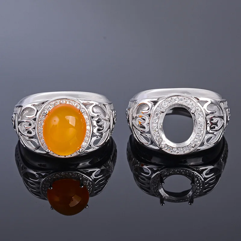 MeiBaPJ 9*11 Real Natural Chalcedony Gemstone Men Ring or Empty Ring Support Real 925 Sterling Silver Fine Wedding Jewelry
MeiBaPJ 9*11 Real Natural Chalcedony Gemstone Men Ring or Empty Ring Support Real 925 Sterling Silver Fine Wedding Jewelry