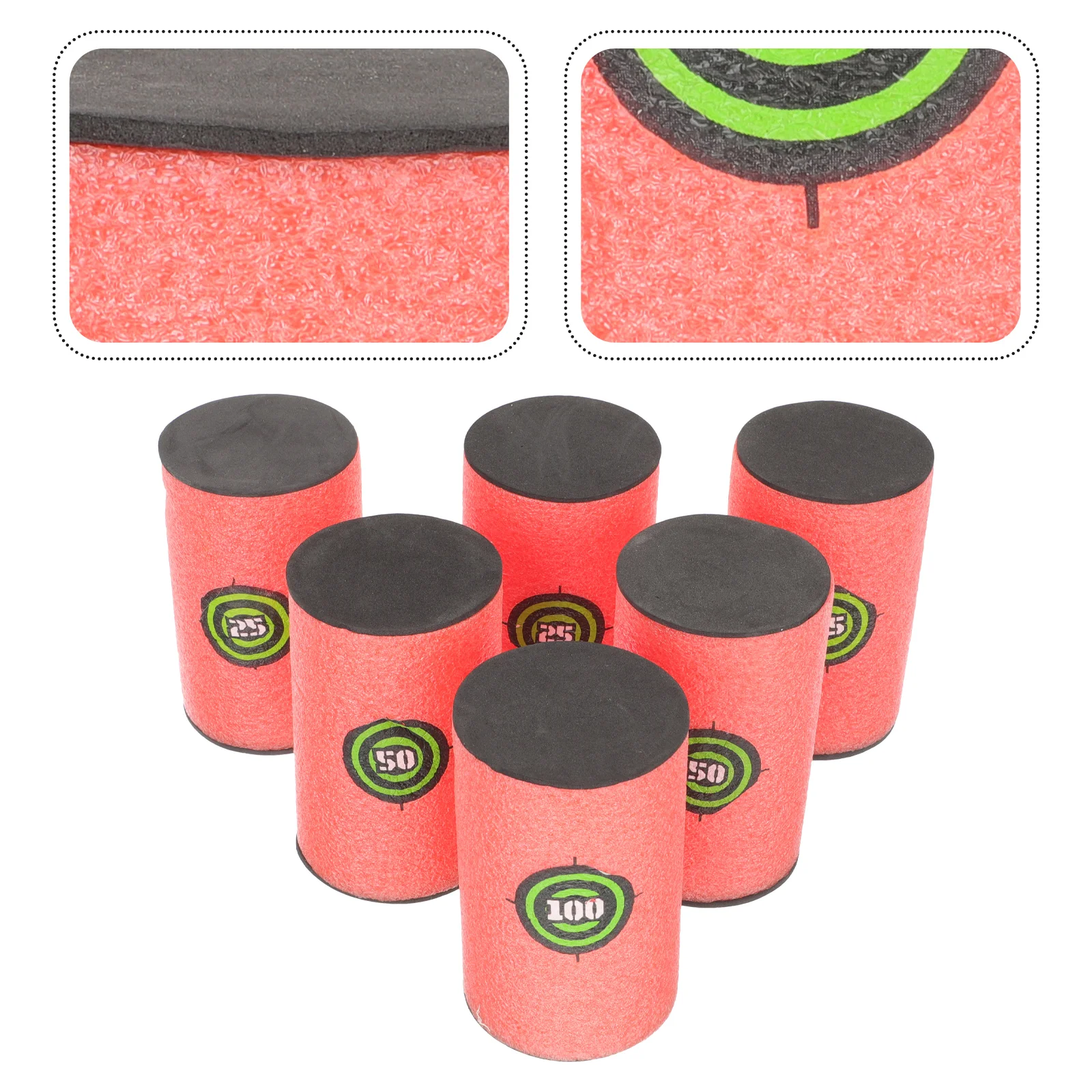 12 Pcs Digital Barrel Game Kids Sports Practicing Barrel-like Eva Training Children Targets
12 Pcs Digital Barrel Game Kids Sports Practicing Barrel-like Eva Training Children Targets
