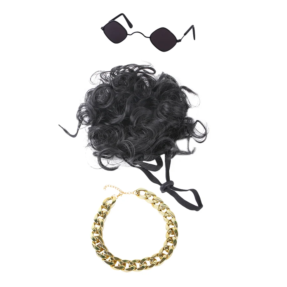 Dog Puppy Necklace Pet Decorcat Costume Sunglasses Cosplay Hair Dogssmall Wavy Accessories Wigs Shortaccessory Decorative
Dog Puppy Necklace Pet Decorcat Costume Sunglasses Cosplay Hair Dogssmall Wavy Accessories Wigs Shortaccessory Decorative
