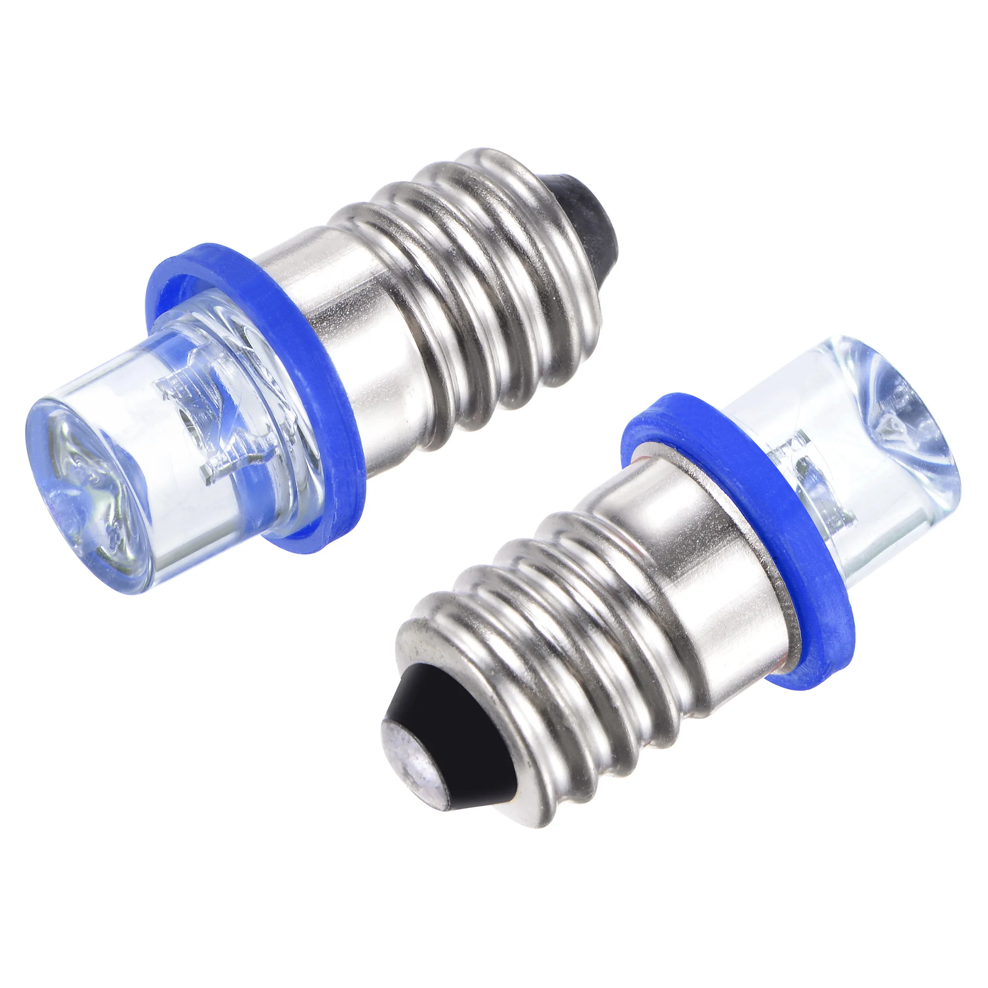 Uxcell E10 Screw Base LED Bulb DC 4.5V 0.25W Hollow Head Mini Diffuse Light with Storage Box, Blue Pack of 10
Uxcell E10 Screw Base LED Bulb DC 4.5V 0.25W Hollow Head Mini Diffuse Light with Storage Box, Blue Pack of 10