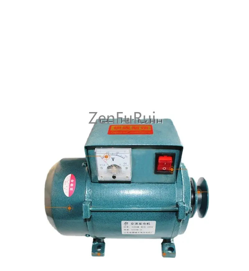 220V High-Power Small Generator Household Lighting Permanent Magnet Brushless with Voltage Regulator Pure Copper Wire Core
220V High-Power Small Generator Household Lighting Permanent Magnet Brushless with Voltage Regulator Pure Copper Wire Core