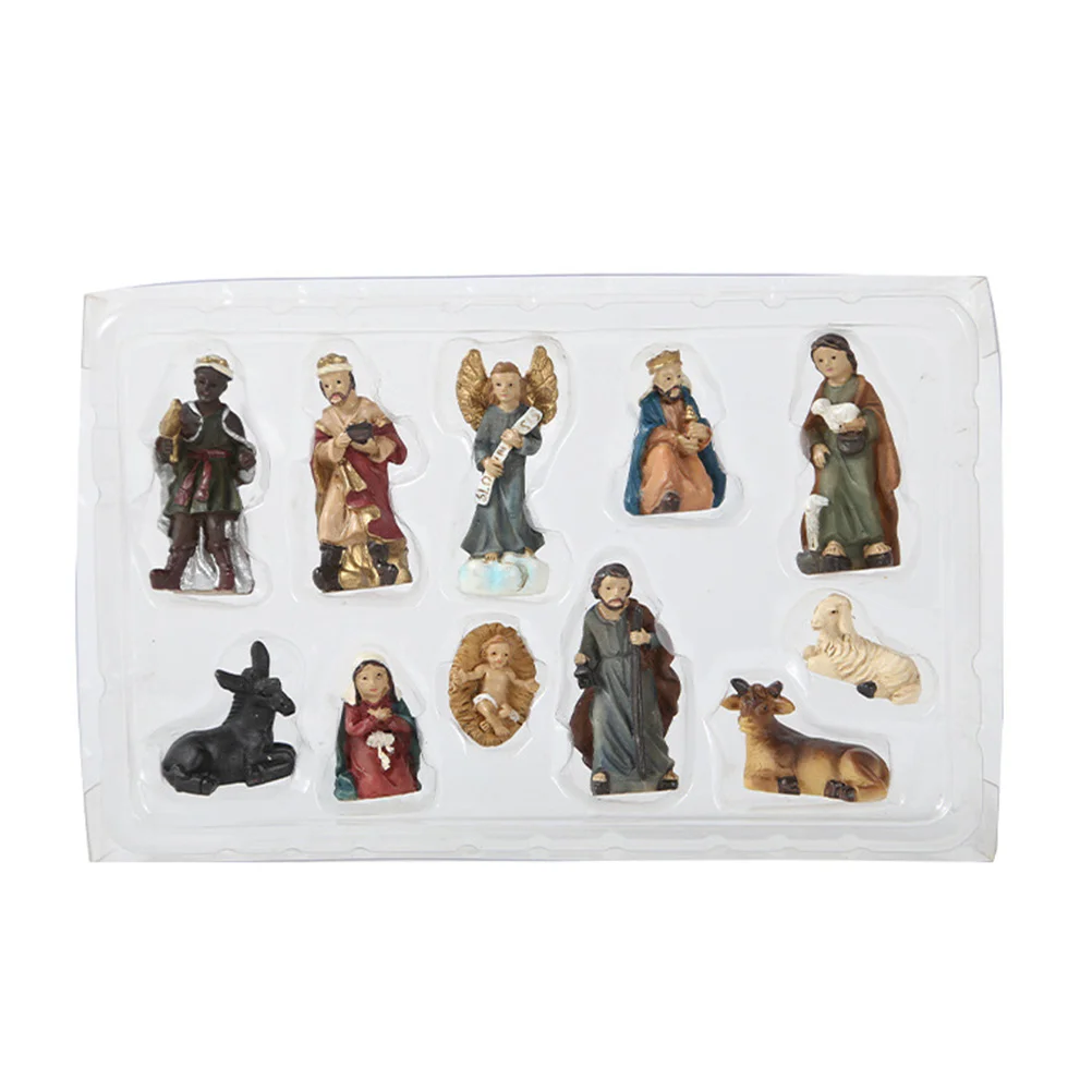 Nativity Jesus Figurines Figurine Scene Decoration Statue Resin Statues Adornment Ornament Religious Set Home Christmas Birth
Nativity Jesus Figurines Figurine Scene Decoration Statue Resin Statues Adornment Ornament Religious Set Home Christmas Birth