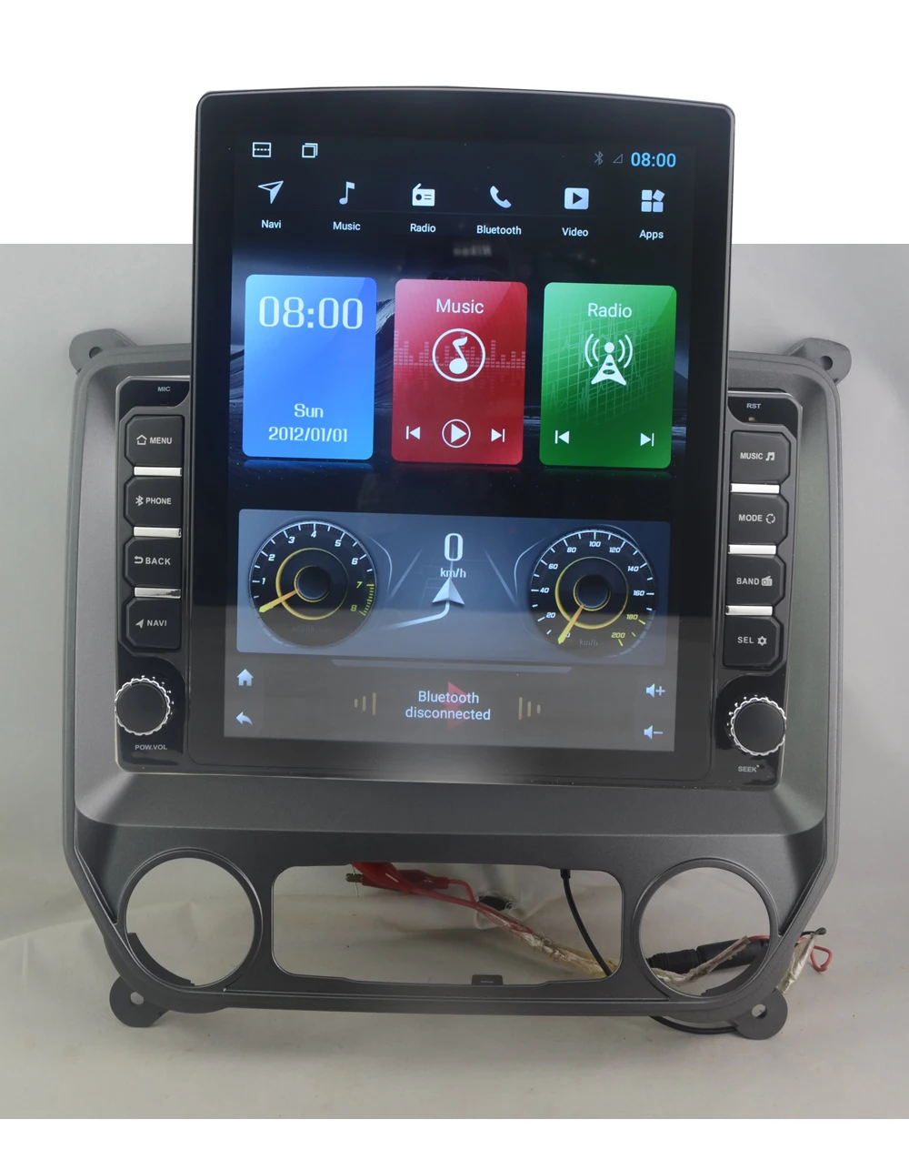 9.7" octa core vertical screen Android 10 Car GPS Navigation for GMC Sierra Chevrolet Silverado LD VIA Vtrux Truck 2014-2019
9.7" octa core vertical screen Android 10 Car GPS Navigation for GMC Sierra Chevrolet Silverado LD VIA Vtrux Truck 2014-2019