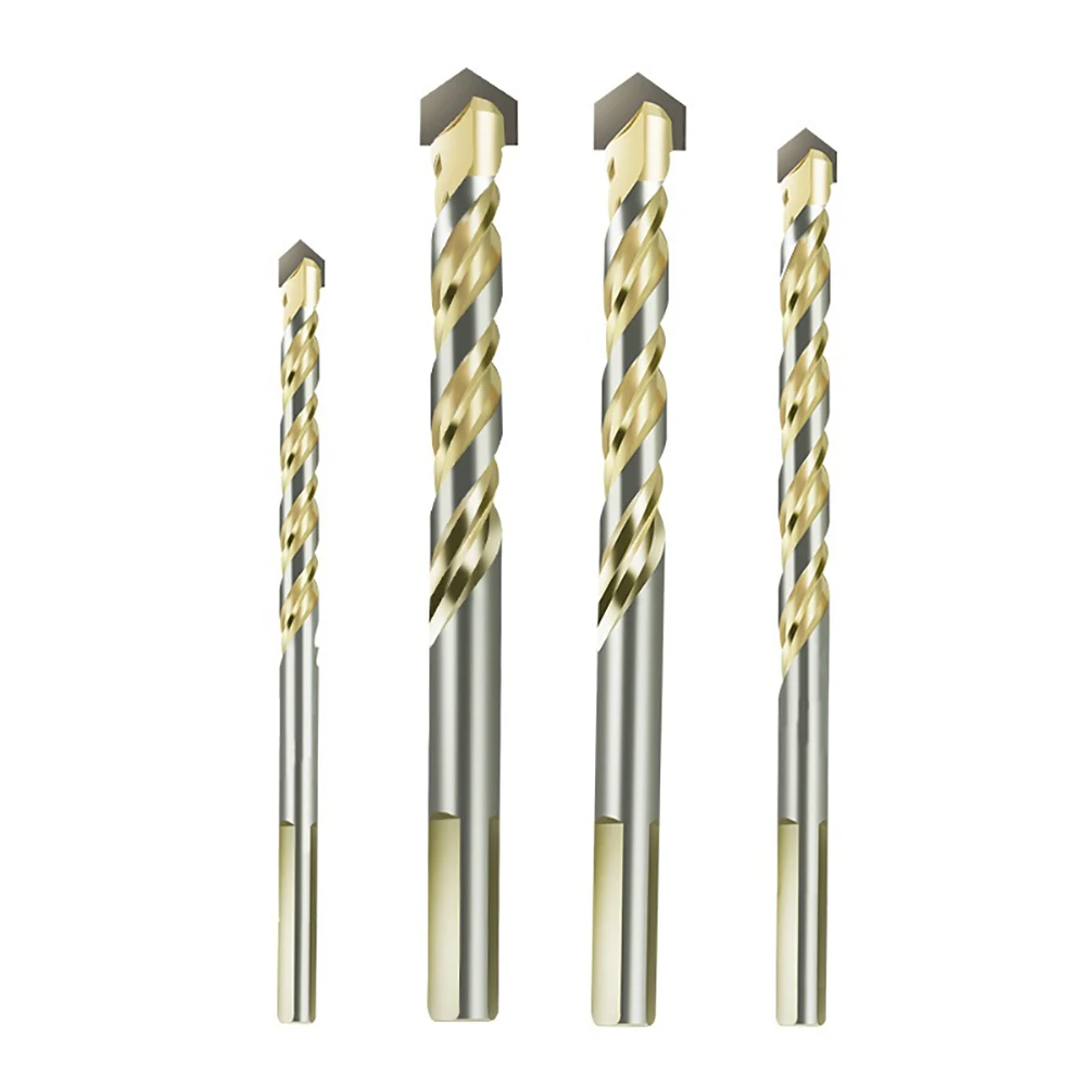 4pcs Drill Bit Multi-function Triangle Drill For Ceramic Tile Wood Metal Concrete Masonry Ceramic Tile Hole Saw Cutter Drilling
4pcs Drill Bit Multi-function Triangle Drill For Ceramic Tile Wood Metal Concrete Masonry Ceramic Tile Hole Saw Cutter Drilling