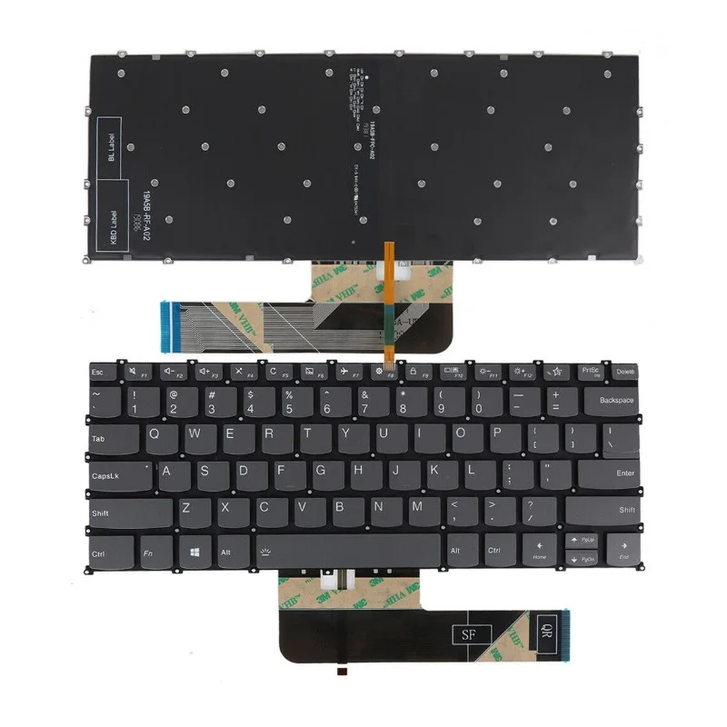 US New Original Laptop Keyboard For LENOVO IdeaPad S340 13IML Gray Backlit No Frame
US New Original Laptop Keyboard For LENOVO IdeaPad S340 13IML Gray Backlit No Frame