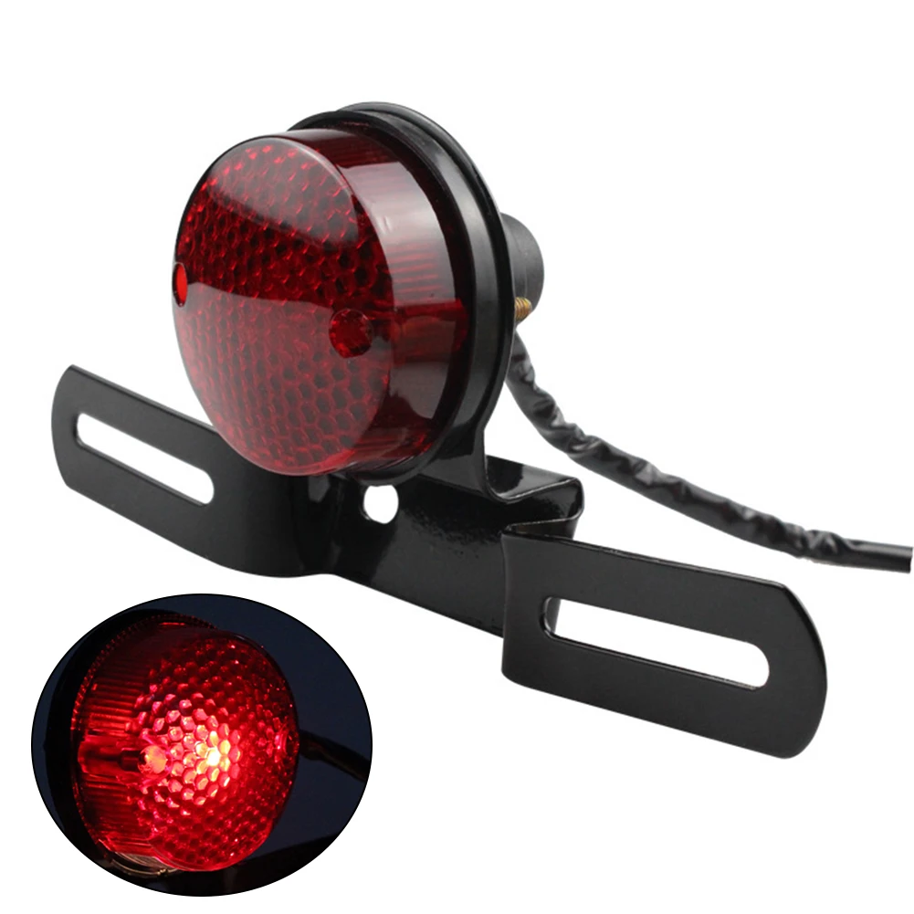 Motorcycle Turn Signal Lights Indicator Rear Lights Lamp 12V Red Waterproof Round Tail Light Brake Light Flasher Indicator Parts
Motorcycle Turn Signal Lights Indicator Rear Lights Lamp 12V Red Waterproof Round Tail Light Brake Light Flasher Indicator Parts