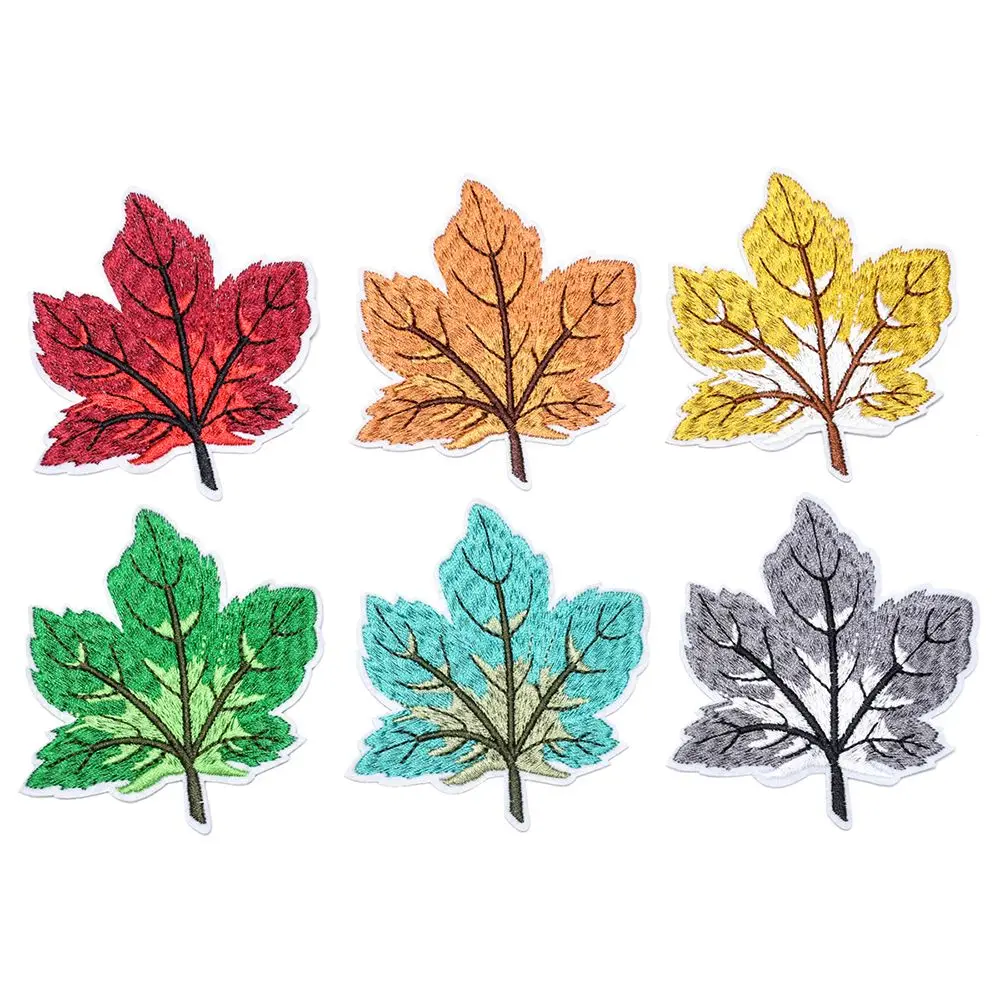 Colourful Maple Leaf Embroidery Patches DIY T-shirt Coat Jeans Backpack Exquisite Sewing Decorate Applique Stickers Accessories
Colourful Maple Leaf Embroidery Patches DIY T-shirt Coat Jeans Backpack Exquisite Sewing Decorate Applique Stickers Accessories
