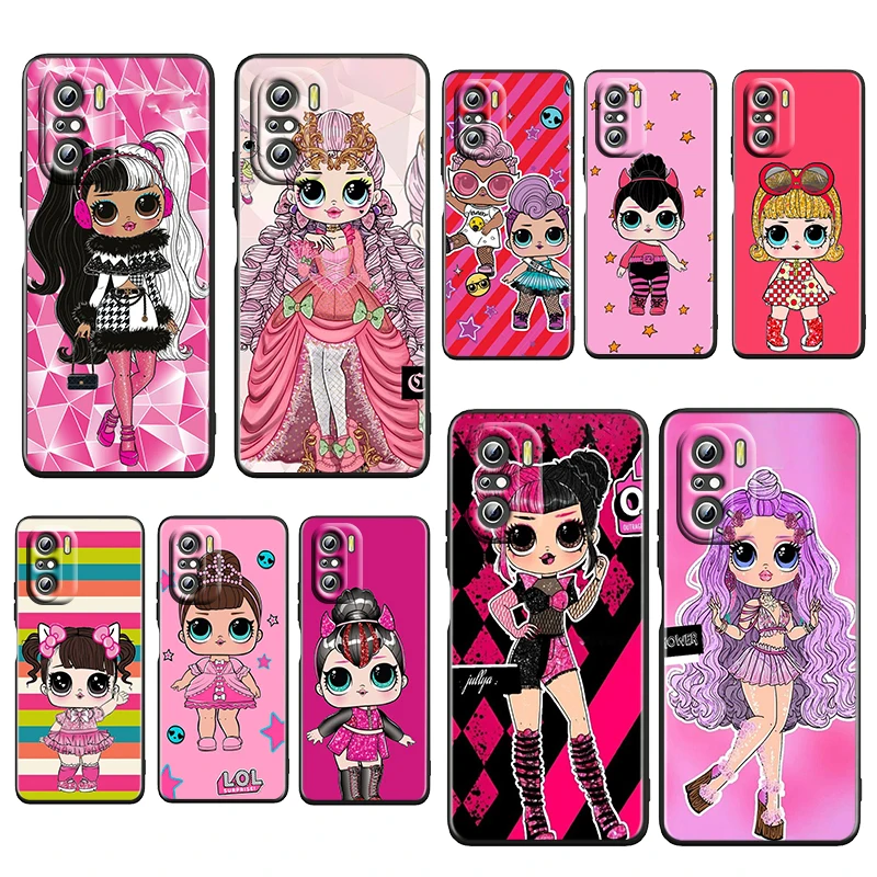 Hot Cute LOL Suprise For Xiaomi Redmi K50 K40 Gaming K30 K20 Pro 5G 10X 9T 9C 9A TPU Soft Silicone Black Phone Case Coque Cover
Hot Cute LOL Suprise For Xiaomi Redmi K50 K40 Gaming K30 K20 Pro 5G 10X 9T 9C 9A TPU Soft Silicone Black Phone Case Coque Cover
