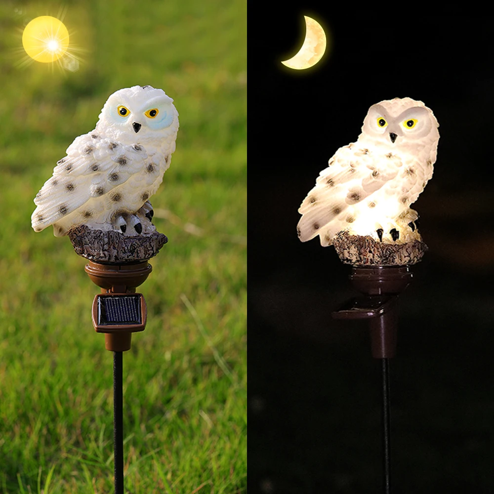 Solar Owl Light Outerdoor Waterproof Decorative Lamp Environmental Protection Garden Light for Backyard Decoration
Solar Owl Light Outerdoor Waterproof Decorative Lamp Environmental Protection Garden Light for Backyard Decoration