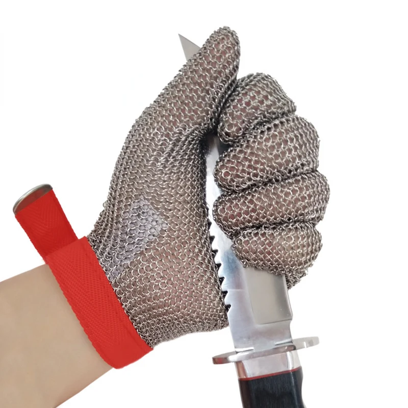 304 stainless steel ring gloves anti-chainsaw slaughtering machinery anti-cut 5-level multifunctional safety gloves
304 stainless steel ring gloves anti-chainsaw slaughtering machinery anti-cut 5-level multifunctional safety gloves