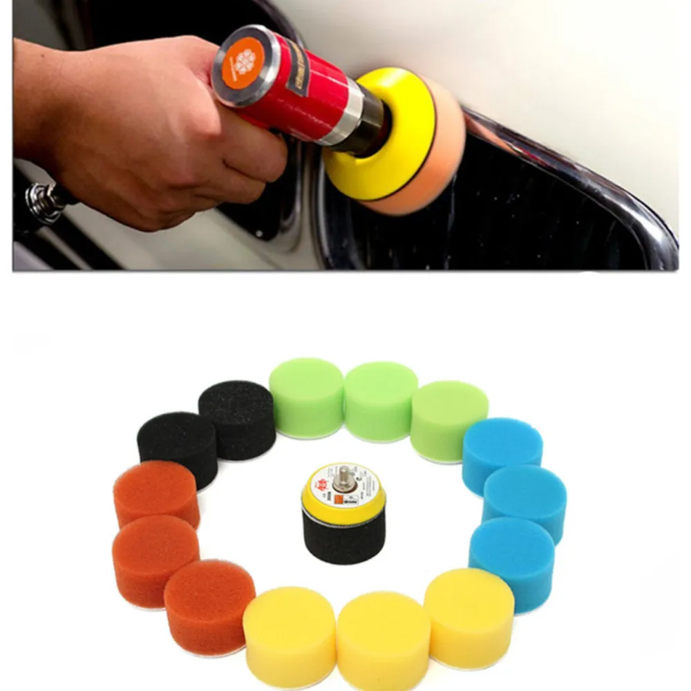 16pcs/Set 2inch Car Polishing Disc Self-Adhesive Buffing Waxing Sponge Wool Wheel Polishing Pad For Car Polisher Drill Adapter
16pcs/Set 2inch Car Polishing Disc Self-Adhesive Buffing Waxing Sponge Wool Wheel Polishing Pad For Car Polisher Drill Adapter