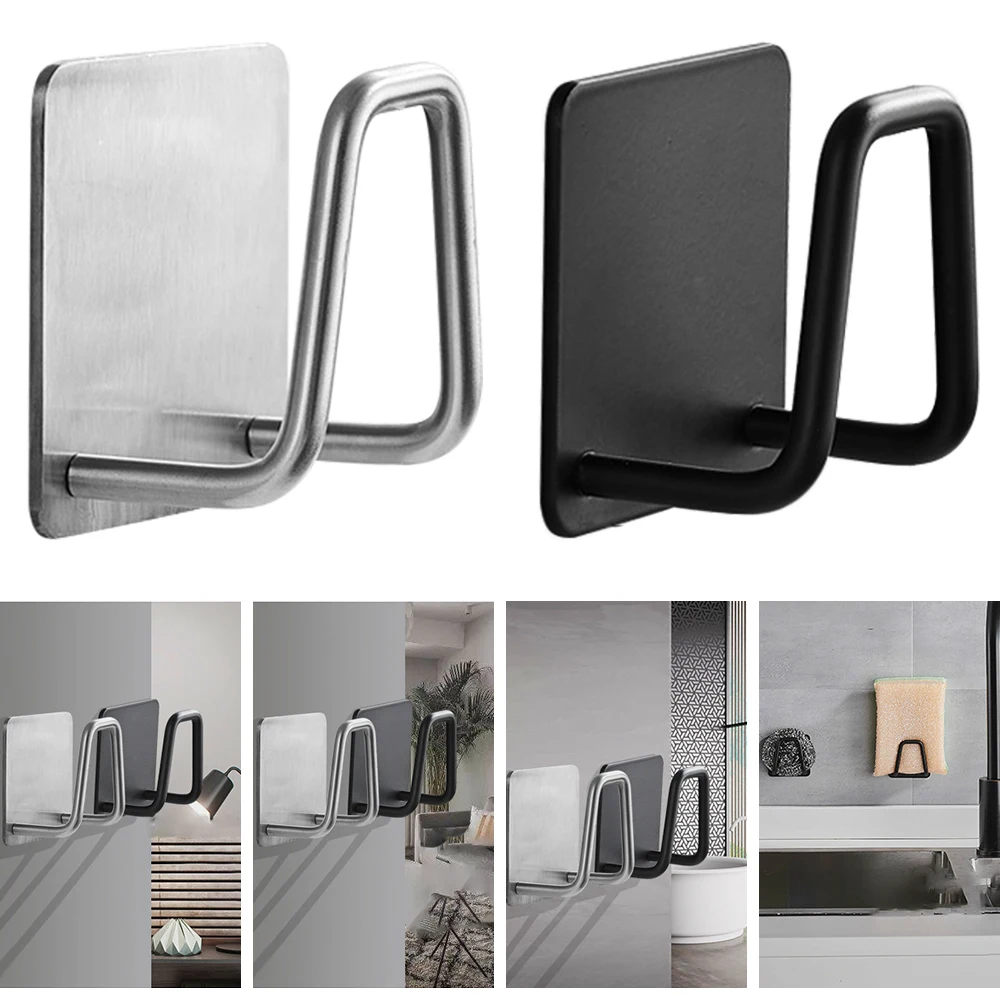 Kitchen Sponges Holder Self Adhesive Sink Sponges Drain Drying Rack 304 Stainless Steel Storage Holder Kitchen Sink Accessories
Kitchen Sponges Holder Self Adhesive Sink Sponges Drain Drying Rack 304 Stainless Steel Storage Holder Kitchen Sink Accessories