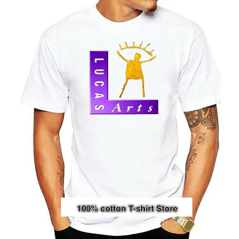 LucasArts-Camiseta с логотипом lucas lucasarts, моно-киносъемная пленка, праздничный день, Зак макракетен Инди
LucasArts-Camiseta с логотипом lucas lucasarts, моно-киносъемная пленка, праздничный день, Зак макракетен Инди