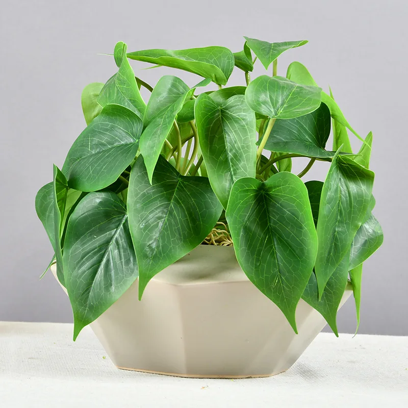 Luxury Artificial Scindapsus Aureus Realistic Fake Plant Artificial Plants Greenery for Home Office Garden Decoration Wholesale
Luxury Artificial Scindapsus Aureus Realistic Fake Plant Artificial Plants Greenery for Home Office Garden Decoration Wholesale