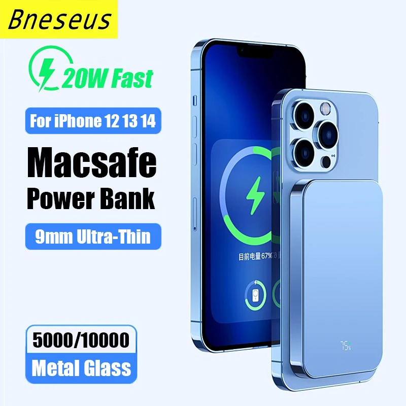 10000 mAh Портативный магнитный беспроводной зарядный накопитель 15W Быстрое зарядное устройство для iPhone 12 13 14 Pro Max Внешняя вспомогательная батарея
10000 mAh Портативный магнитный беспроводной зарядный накопитель 15W Быстрое зарядное устройство для iPhone 12 13 14 Pro Max Внешняя вспомогательная батарея