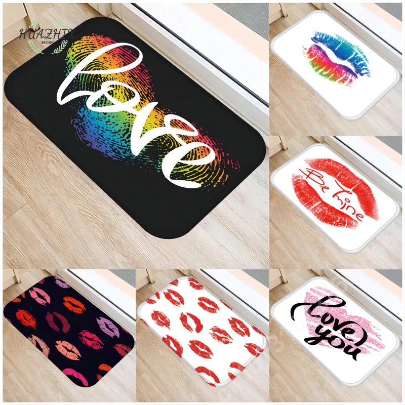 Love Lip Pattern Print Mat Anti Slip Bathroom Shower Bath Carpet Toilet Entrance Doormat Foot Non-slip Rug Kitchen Home Decor
Love Lip Pattern Print Mat Anti Slip Bathroom Shower Bath Carpet Toilet Entrance Doormat Foot Non-slip Rug Kitchen Home Decor