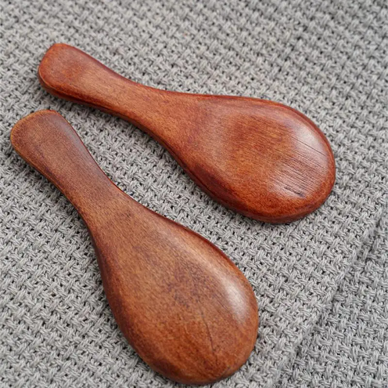 

Japanese Baby Spoon Pure Color Lotus Japan And South Korea Milk Powder Small Wooden Spoon Wood Small And Simple Childrens Spoon
