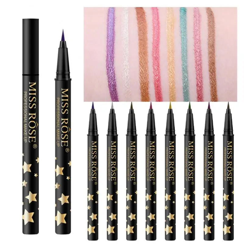 8 Colors Colorful Liquid Eyeliner Pencil Waterproof Long-Lasting Quick-Dry No Blooming Blue Pink Eye Liner Pen Cosmetics Tools
8 Colors Colorful Liquid Eyeliner Pencil Waterproof Long-Lasting Quick-Dry No Blooming Blue Pink Eye Liner Pen Cosmetics Tools