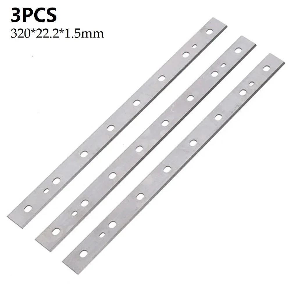 HSS Blade CNC Blades Factory Workshop 12-1/2inch 22.2*1.59mm 3pcs For Wood Cutting High Speed Steel Planer Blades
HSS Blade CNC Blades Factory Workshop 12-1/2inch 22.2*1.59mm 3pcs For Wood Cutting High Speed Steel Planer Blades