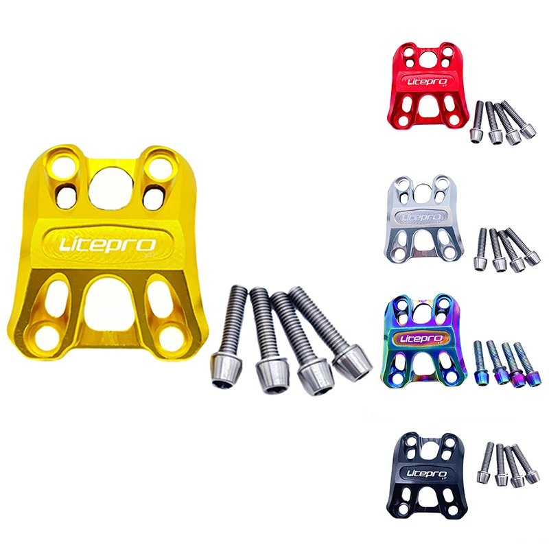 Litepro Aluminum Alloy Bicycle Head Tube Cover With Screws Bike Stem Top Cap For Birdy Folding Bike Accessories
Litepro Aluminum Alloy Bicycle Head Tube Cover With Screws Bike Stem Top Cap For Birdy Folding Bike Accessories