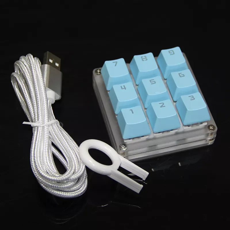 9 Key Programmable RGB Support Macro Function Type C MX Switches Mechanical Keyboard Numpad For Gaming Photoshop WIN 7 8
9 Key Programmable RGB Support Macro Function Type C MX Switches Mechanical Keyboard Numpad For Gaming Photoshop WIN 7 8