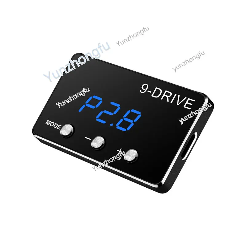 Car Electronic Throttle Accelerator Neutral Black Frame Lossless Modification Power Lifting 9 Mode Throttle Gate Controller
Car Electronic Throttle Accelerator Neutral Black Frame Lossless Modification Power Lifting 9 Mode Throttle Gate Controller