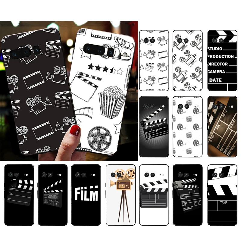 Phone Case for Google Pixel 7 Pro 7 6A 6 Pro 5A 4A 3A Pixel 4 XL Pixel 5 6 4 3 XL 3A XL 2 XL Film Movie Clapperboard Case Funda
Phone Case for Google Pixel 7 Pro 7 6A 6 Pro 5A 4A 3A Pixel 4 XL Pixel 5 6 4 3 XL 3A XL 2 XL Film Movie Clapperboard Case Funda
