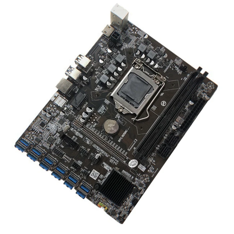 B250C Mining Motherboard With G4560 CPU+SATA SSD 128G+RJ45 Cable 3 Meters 12XPCIE To USB3.0 Graphics Card Slot For BTC
B250C Mining Motherboard With G4560 CPU+SATA SSD 128G+RJ45 Cable 3 Meters 12XPCIE To USB3.0 Graphics Card Slot For BTC