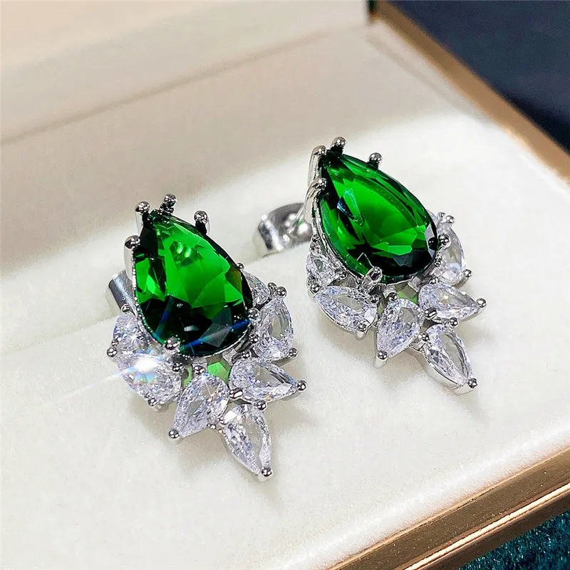 Ne'w Romantic Colorful CZ Stud Earrings for Women Fashion Design New Earrings Party Wedding Delicate Ear Accessories Jewelry
Ne'w Romantic Colorful CZ Stud Earrings for Women Fashion Design New Earrings Party Wedding Delicate Ear Accessories Jewelry