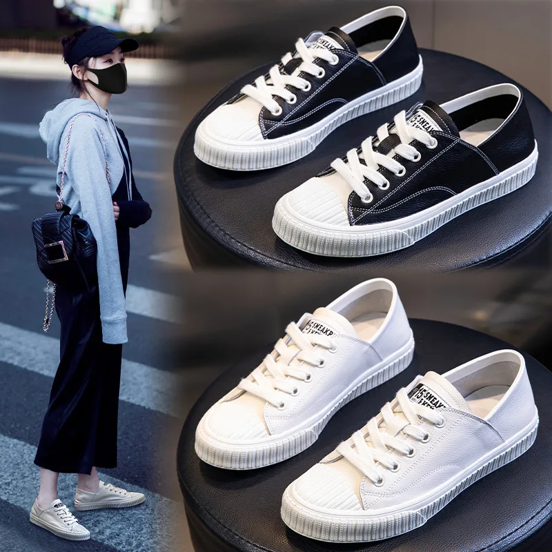 First Layer Cowhide Small White Shoes Women's Spring 2022 New Breathable Leather Women's Shoes Casual Flat Shoes Women
First Layer Cowhide Small White Shoes Women's Spring 2022 New Breathable Leather Women's Shoes Casual Flat Shoes Women